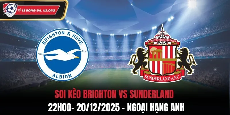 Soi Kèo Brighton vs Sunderland - 22h00 20/12/2025 - Ngoại Hạng Anh